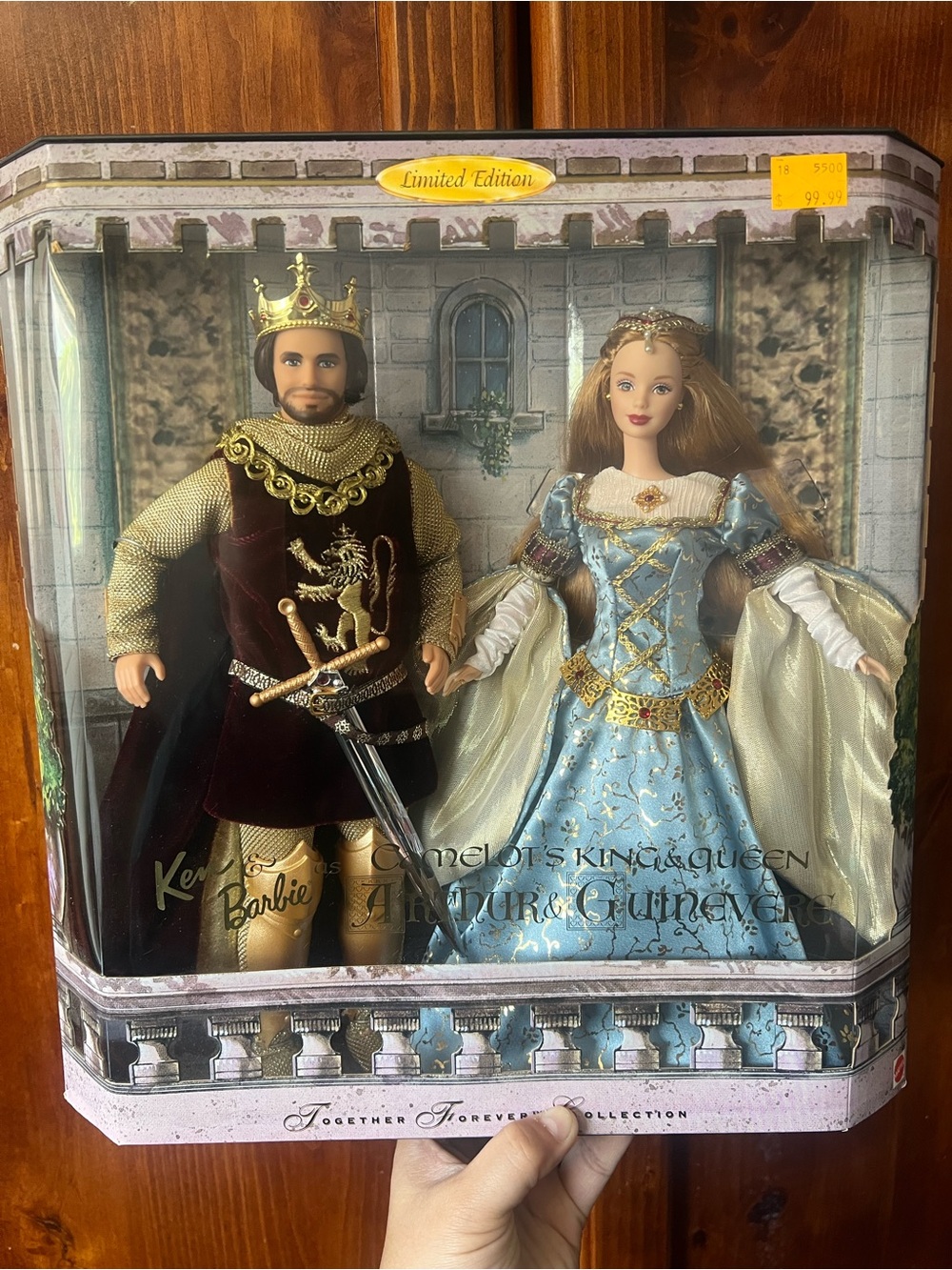 Barbie & Ken Camelot's King Arthur & Queen Guinevere Together Forever Collection
